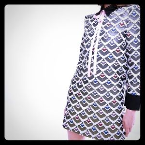 NWT Sister Jane Metallic Jaquard Dress